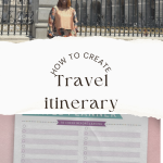 How to create a travel itinerary