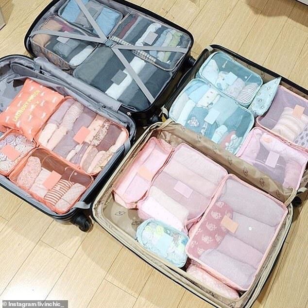 packing cubes