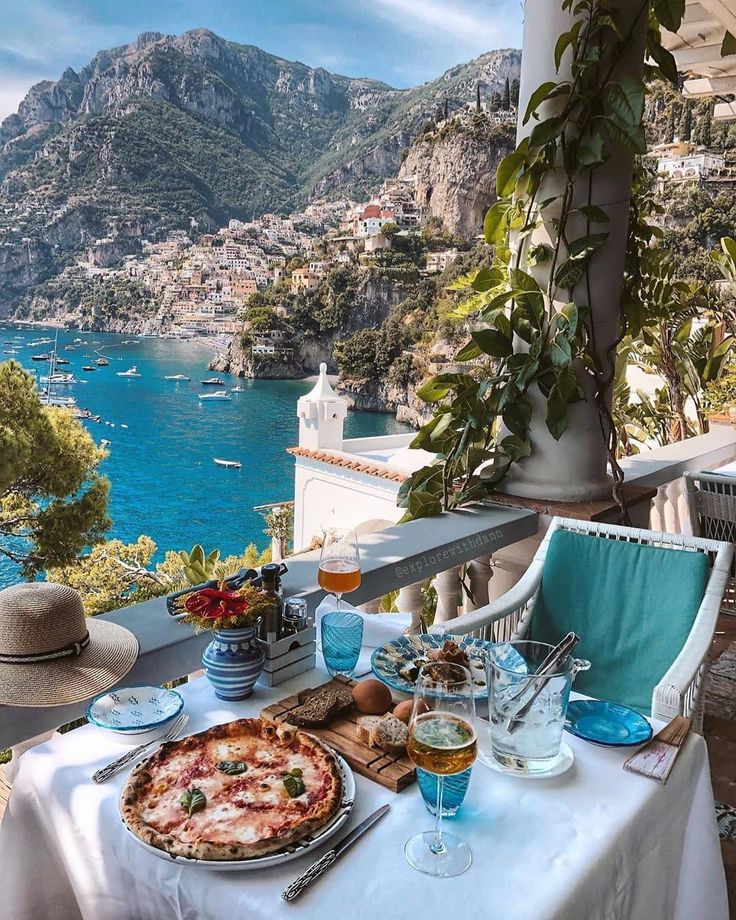 View of Amalfi coast